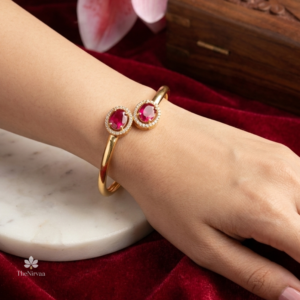 Ruby stone bracelet