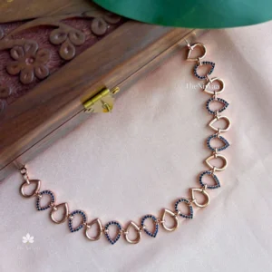 Rosegold Droplet necklace