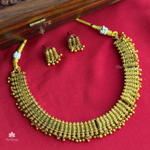 Symphony Golden Beads Choker